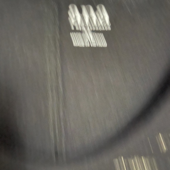 a.n.a long sleeve, scoop neck tee. Size XL. Black with gold flecks. - Picture 2 of 5